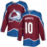 Maglia Hockey Colorado Avalanche Sven Andrighetto Home Autentico Rosso