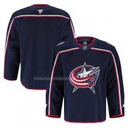 Maglia Hockey Columbus Blue Jackets Home Autentico Pro Blu