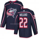 Maglia Hockey Columbus Blue Jackets Milano Home Autentico Blu