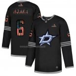 Maglia Hockey Dallas Stars Honka 2020 USA Flag Nero