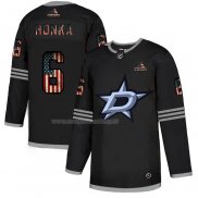 Maglia Hockey Dallas Stars Honka 2020 USA Flag Nero