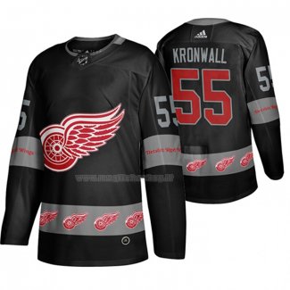 Maglia Hockey Detroit Red Wings Niklas Kronwall Breakaway Nero