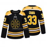 Maglia Hockey Donna Boston Bruins Zdeno Chara Autentico Giocatore Nero