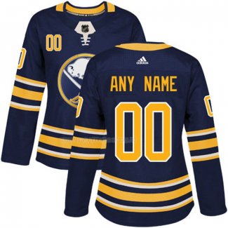 Maglia Hockey Donna Buffalo Sabres Personalizzate Home Blu