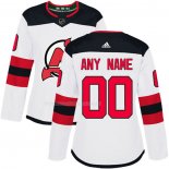 Maglia Hockey Donna New Jersey Devils Personalizzate Away Bianco