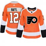 Maglia Hockey Donna Philadelphia Flyers Michael Raffl Autentico Giocatore Arancione