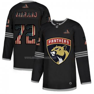 Maglia Hockey Florida Panthers Frank Vatrano 2020 USA Flag Nero