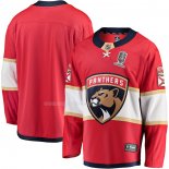 Maglia Hockey Florida Panthers Home 2024 Stanley Cup Champions Breakaway Rosso
