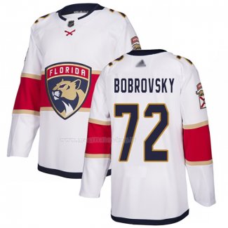 Maglia Hockey Florida Panthers Sergei Bobrovsky Road Autentico Bianco