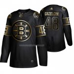 Maglia Hockey Golden Edition Boston Bruins Matt Grzelcyk Autentico Nero