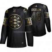 Maglia Hockey Golden Edition Boston Bruins Matt Grzelcyk Autentico Nero