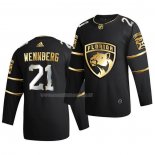 Maglia Hockey Golden Edition Florida Panthers Alexander Wennberg Limited Autentico 2020-21 Nero