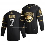 Maglia Hockey Golden Edition Florida Panthers Radko Gudas Limited Autentico 2020-21 Nero