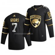 Maglia Hockey Golden Edition Florida Panthers Radko Gudas Limited Autentico 2020-21 Nero