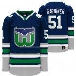 Maglia Hockey Hartford Whalers Jake Gardiner Heritage Night Throwback Blu