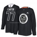 Maglia Hockey Los Angeles Kings Jeff Carter New Season Practice Nero