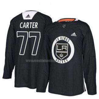 Maglia Hockey Los Angeles Kings Jeff Carter New Season Practice Nero