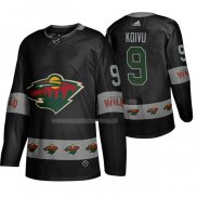 Maglia Hockey Minnesota Wild Mikko Koivu Breakaway Nero