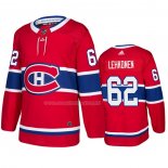 Maglia Hockey Montreal Canadiens Artturi Lehkonen Home Autentico Rosso