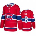 Maglia Hockey Montreal Canadiens Jordie Benn Home Autentico Rosso