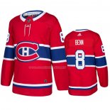Maglia Hockey Montreal Canadiens Jordie Benn Home Autentico Rosso