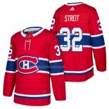 Maglia Hockey Montreal Canadiens Mark Streit Autentico Home 2018 Rosso