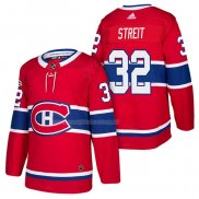 Maglia Hockey Montreal Canadiens Mark Streit Autentico Home 2018 Rosso