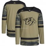 Maglia Hockey Nashville Predators Military Appreciation Team Autentico Practice Camuffamento