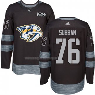 Maglia Hockey Nashville Predators Subban Nero