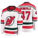 Maglia Hockey New Jersey Devils John Quenneville Alternato Breakaway Bianco