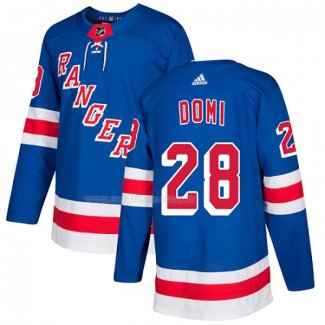 Maglia Hockey New York Rangers Tie Domi Home Autentico Blu