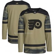 Maglia Hockey Philadelphia Flyers Military Appreciation Team Autentico Practice Camuffamento