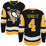 Maglia Hockey Pittsburgh Penguins Justin Schultz 50 Anniversary Home Premier Nero