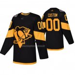 Maglia Hockey Pittsburgh Penguins Personalizzate Autentico 2019 Stadium Series Nero