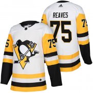 Maglia Hockey Pittsburgh Penguins Ryan Reaves Autentico Away 2018 Bianco