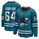 Maglia Hockey San Jose Sharks Mikael Granlund Home Breakaway Verde