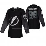Maglia Hockey Tampa Bay Lightning Andrei Vasilevskiy Alternato Nero