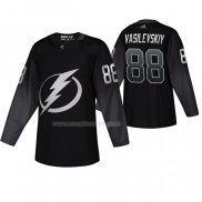 Maglia Hockey Tampa Bay Lightning Andrei Vasilevskiy Alternato Nero