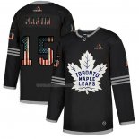 Maglia Hockey Toronto Maple Leafs Martin 2020 USA Flag Nero