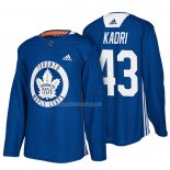 Maglia Hockey Toronto Maple Leafs Nazem Kadri New Season Practice Blu