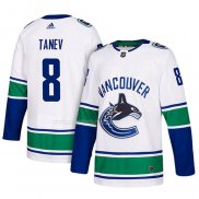 Maglia Hockey Vancouver Canucks Christopher Tanev Away Bianco