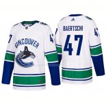 Maglia Hockey Vancouver Canucks Sven Baertschi Away Premier 2017-2018 Bianco
