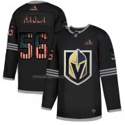 Maglia Hockey Vegas Golden Knights Erik Haula 2020 USA Flag Nero