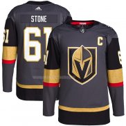 Maglia Hockey Vegas Golden Knights Mark Stone Home Autentico Gris