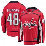 Maglia Hockey Washington Capitals Logan Thompson Home Premier Breakaway Rosso