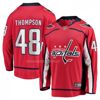 Maglia Hockey Washington Capitals Logan Thompson Home Premier Breakaway Rosso