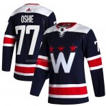 Maglia Hockey Washington Capitals Tj Oshie Alternato Autentico 2020-21 Blu