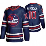 Maglia Hockey Winnipeg Jets Dale Hawerchuk Heritage Classic 2019-20 Blu