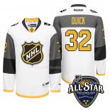 Maglia Hockey 2016 All Star Los Angeles Kings Jonathan Quick Bianco