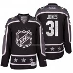 Maglia Hockey 2017 All Star San Jose Sharks Martin Jones Nero
